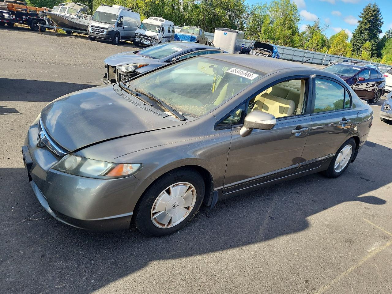 2008 HONDA CIVIC HYBRID | JHMFA36238S011462 | UPCARS