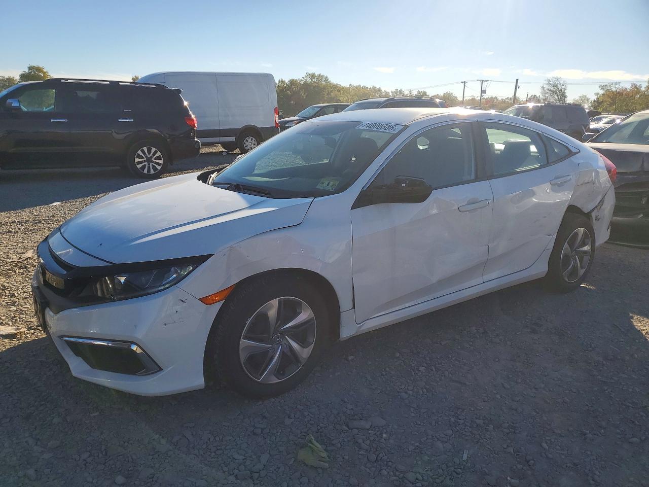 2019 HONDA CIVIC LX | 2HGFC2F64KH575761 | UPCARS
