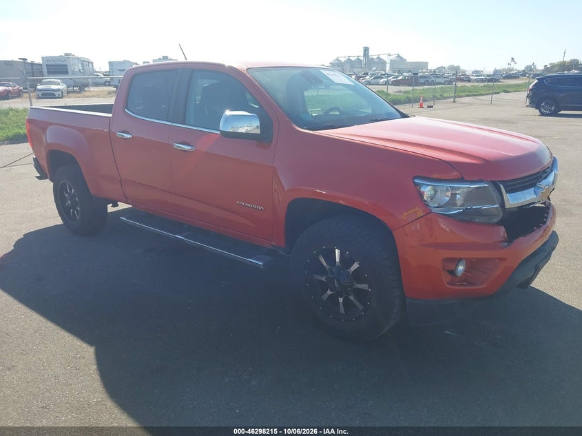 2016 CHEVROLET COLORADO LT | 1GCGTCE37G1275041 | UPCARS