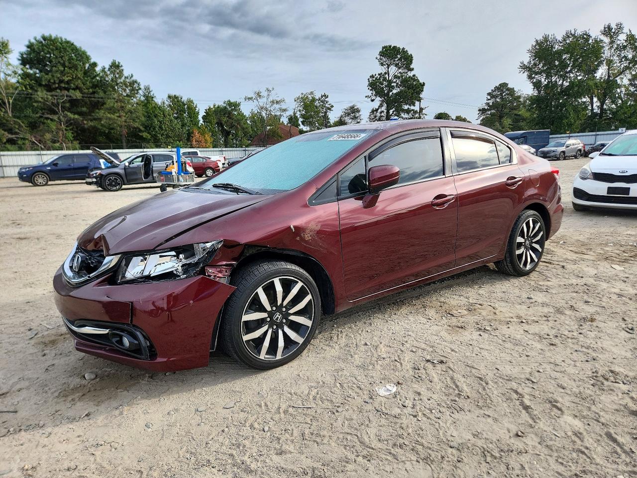 2015 HONDA CIVIC EXL | 19XFB2F9XFE044738 | UPCARS
