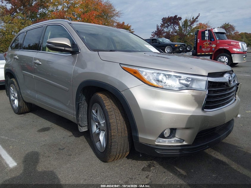 2015 TOYOTA HIGHLANDER LIMITED V6 | 5TDDKRFH8FS213636 | UPCARS