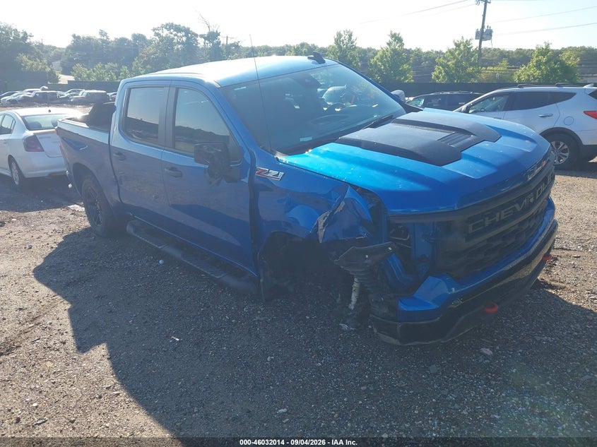 2022 CHEVROLET SILVERADO 1500 4WD  SHORT BED CUSTOM TRAIL BOSS | 3GCPDCED0NG679125 | UPCARS