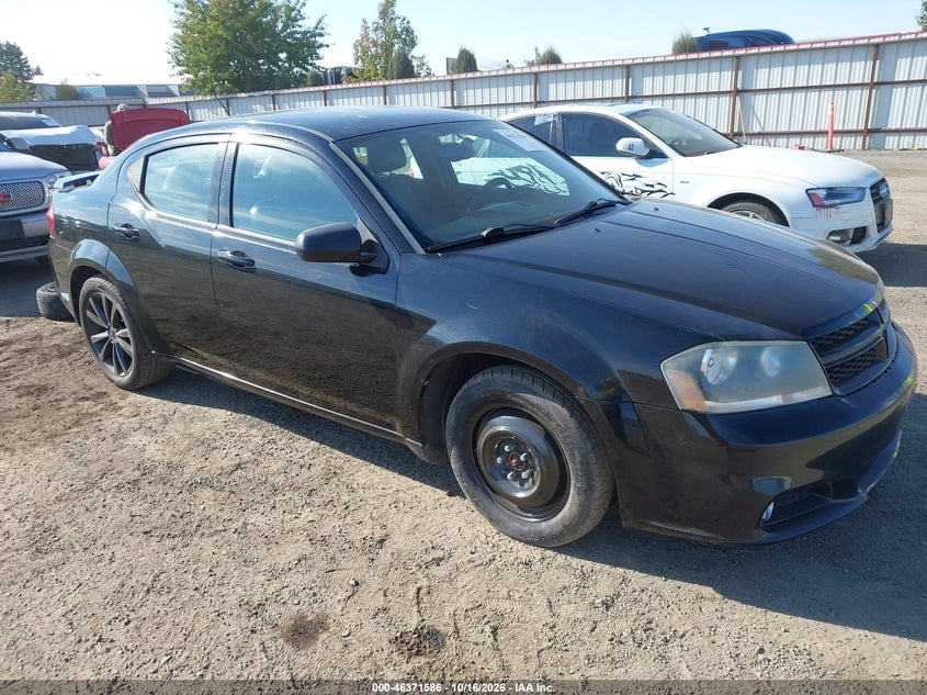 2013 DODGE AVENGER SXT | 1C3CDZCG2DN620473 | UPCARS