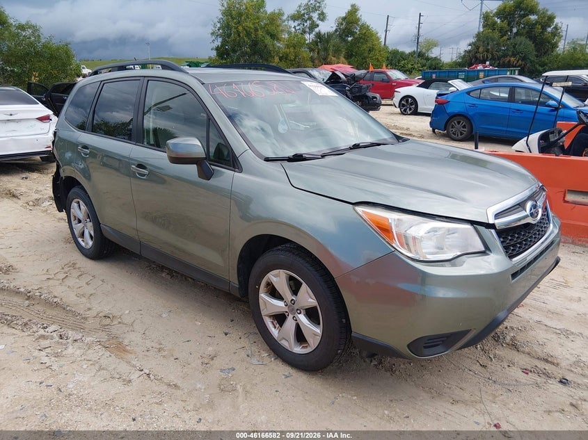 2015 SUBARU FORESTER 2.5I PREMIUM | JF2SJADCXFH495836 | UPCARS