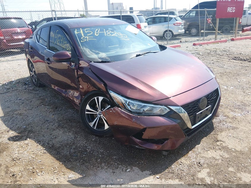2022 NISSAN SENTRA SV XTRONIC CVT | 3N1AB8CV6NY253120 | UPCARS