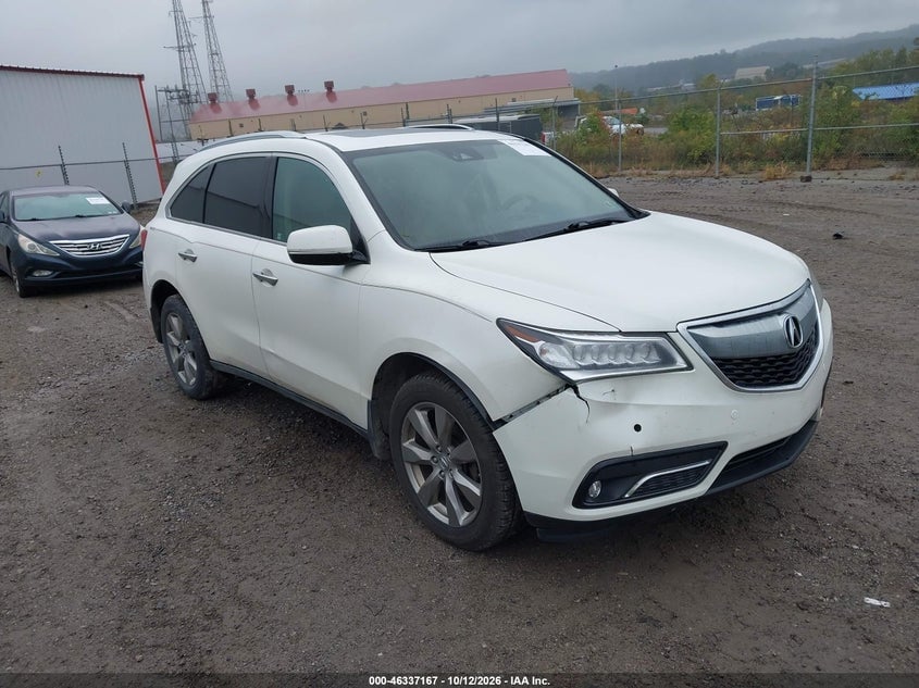 2016 ACURA MDX ADVANCE   ENTERTAINMENT PACKAGES/ADVANCE PACKAGE | 5FRYD3H94GB001075 | UPCARS