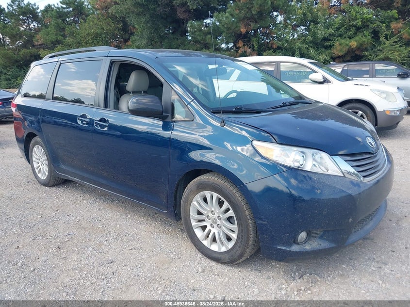 2012 TOYOTA SIENNA XLE V6 8 PASSENGER | 5TDYK3DC3CS262311 | UPCARS