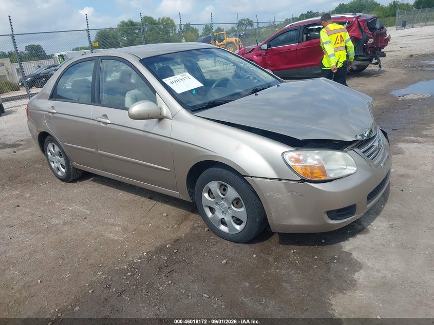 2007 KIA SPECTRA EX | KNAFE121X75464687 | UPCARS