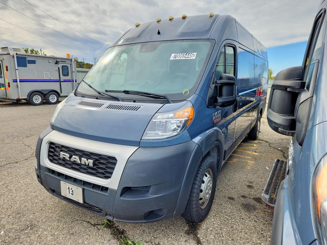 2021 RAM PROMASTER DELIVERY VAN | 3C6MRVJG6ME544510 | UPCARS