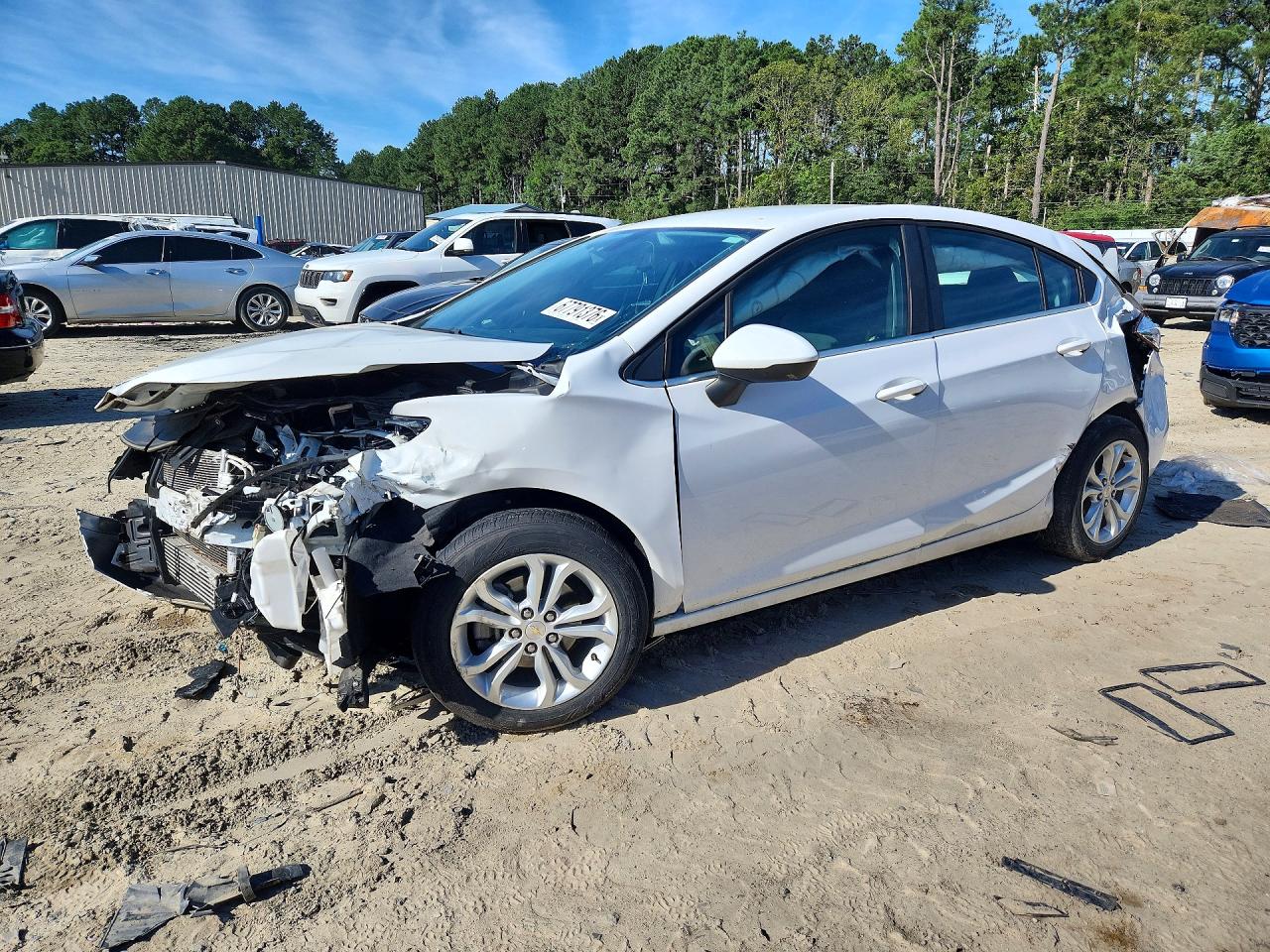 2019 CHEVROLET CRUZE LT | 3G1BE6SM4KS567748 | UPCARS