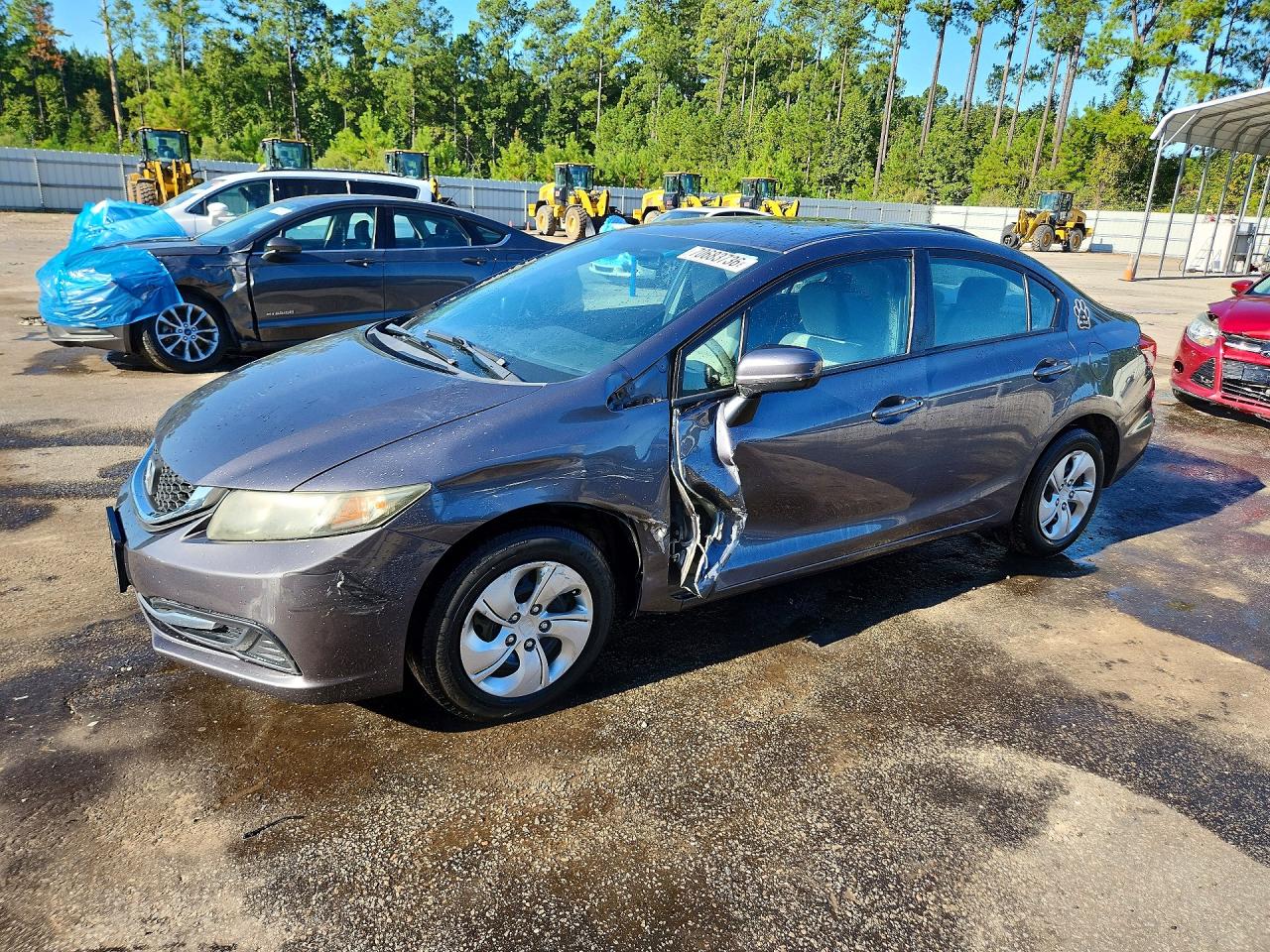 2014 HONDA CIVIC LX | 19XFB2F51EE043571 | UPCARS