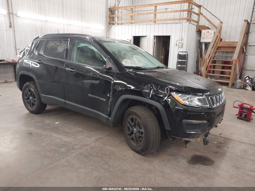 2017 JEEP NEW COMPAS SPORT 4X4 | 3C4NJDAB2HT642762 | UPCARS