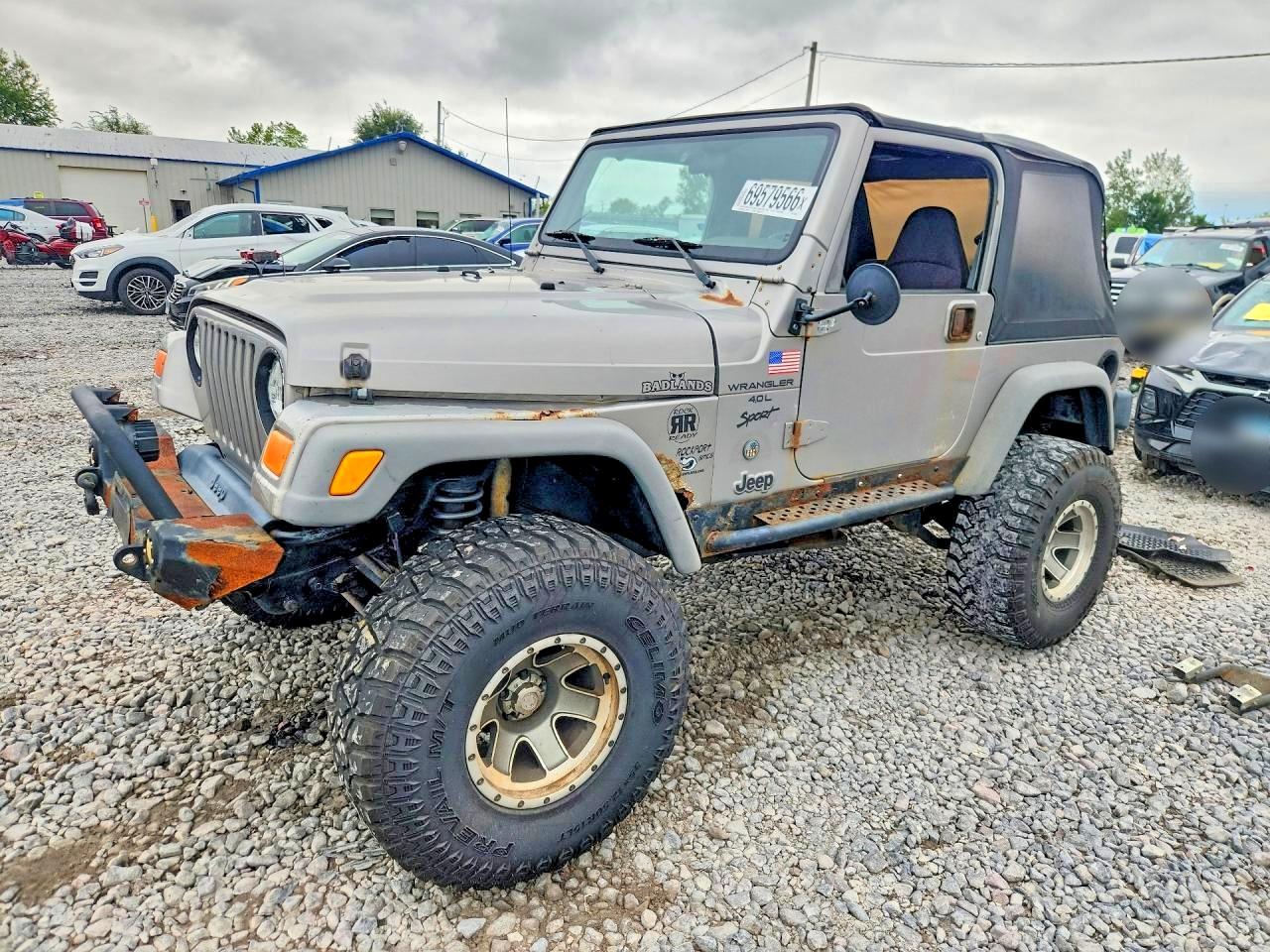 2001 JEEP WRANGLER SPORT | 1J4FA49S51P359284 | UPCARS