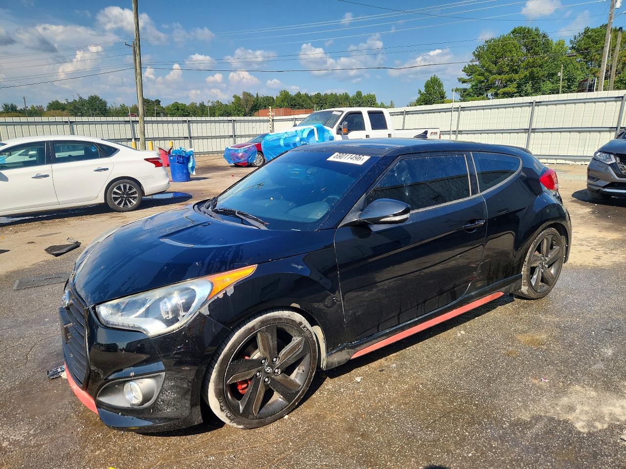 2015 HYUNDAI VELOSTER TURBO | KMHTC6AE8FU232151 | UPCARS