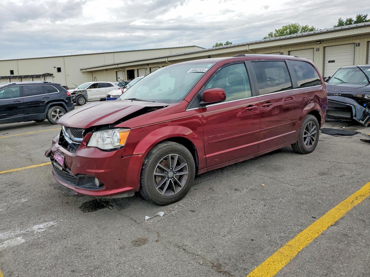 2017 DODGE CARAVAN SXT | 2C4RDGCG9HR807468 | UPCARS