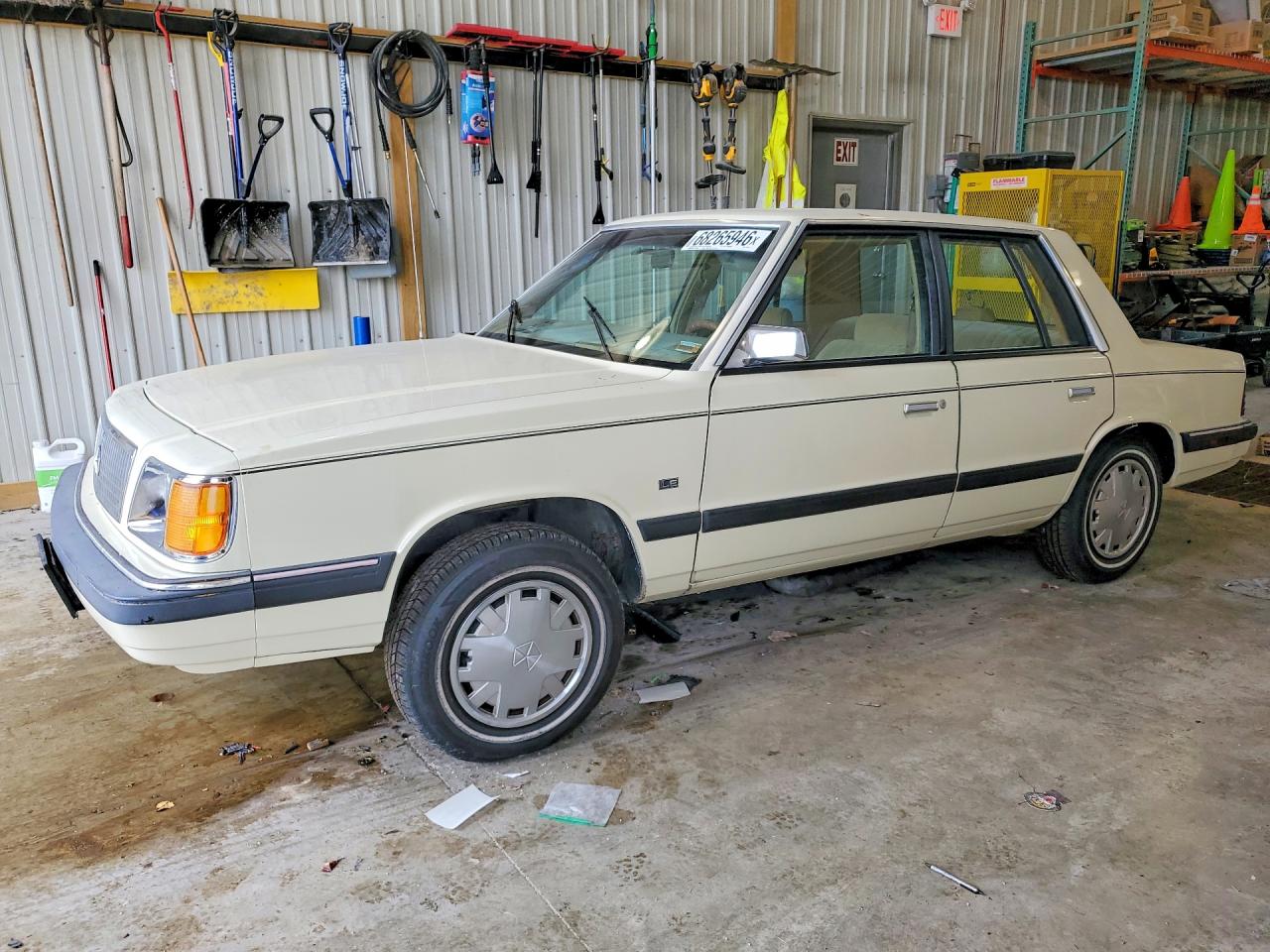 1987 PLYMOUTH RELIANT LE | 1P3BP36K5HC137895 | UPCARS