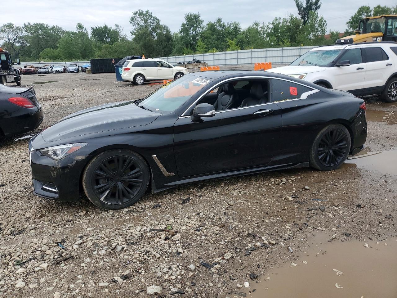 2018 INFINITI Q60 3.0T LUXE | JN1EV7EL3JM391144 | UPCARS