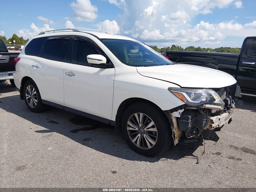 2017 NISSAN PATHFINDER SL | 5N1DR2MN2HC698271 | UPCARS
