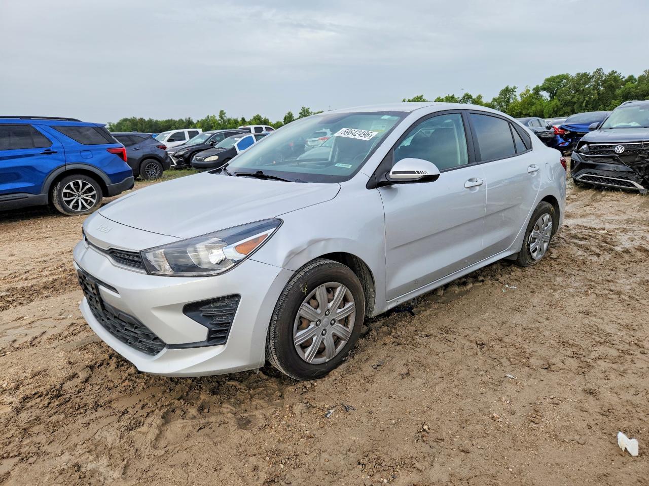 2022 KIA RIO LX | 3KPA24AD5NE458915 | UPCARS