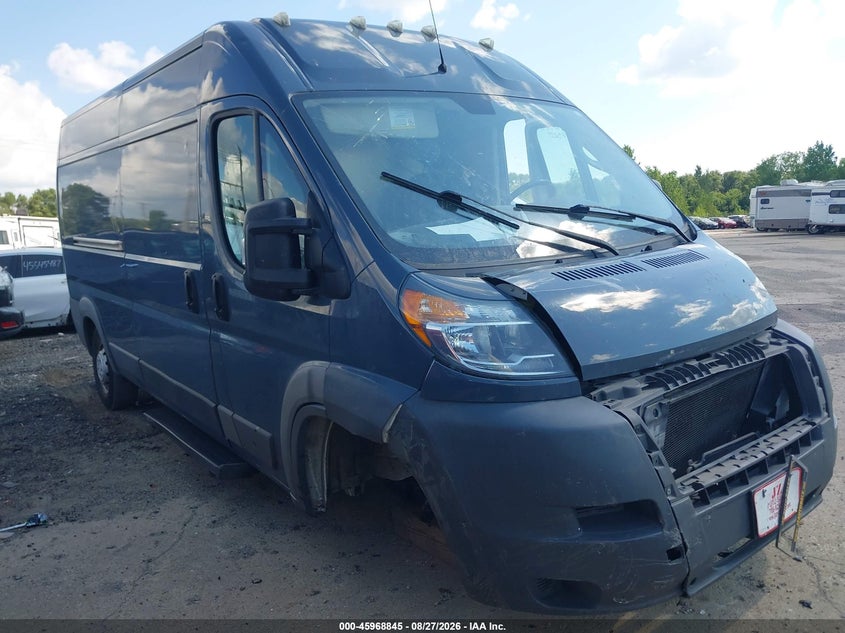 2018 RAM PROMASTER 2500 HIGH ROOF 159 WB | 3C6TRVDG0JE161181 | UPCARS