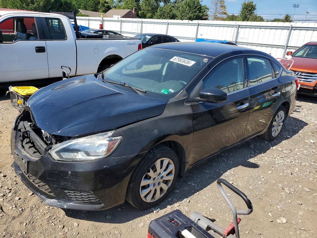 2016 NISSAN SENTRA SV | 3N1AB7AP8GL670382 | UPCARS