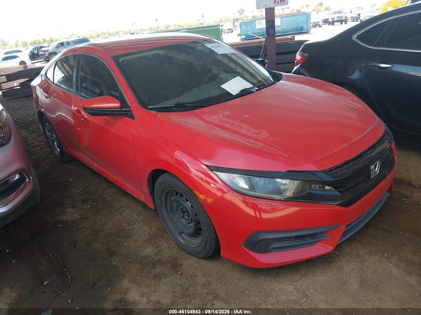 2016 HONDA CIVIC LX | 2HGFC2F5XGH538180 | UPCARS