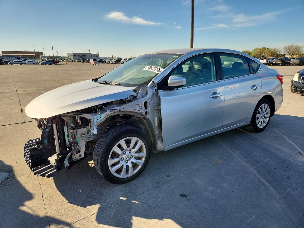 2019 NISSAN SENTRA S | 3N1AB7AP6KY382579 | UPCARS