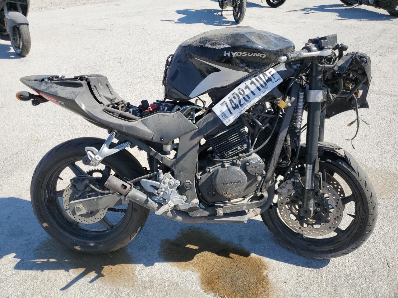2016 HYOSUNG MOTORCYCLE R | KM4MJ6275G1700822 | UPCARS