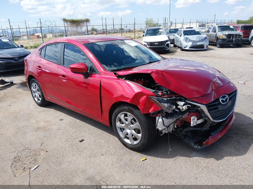 2016 MAZDA MAZDA3 I SPORT | JM1BM1T74G1319854 | UPCARS