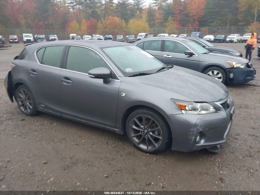 2013 LEXUS CT 200H | JTHKD5BHXD2165947 | UPCARS