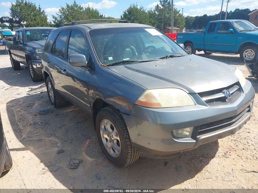 2002 ACURA MDX | 2HNYD18632H519297 | UPCARS