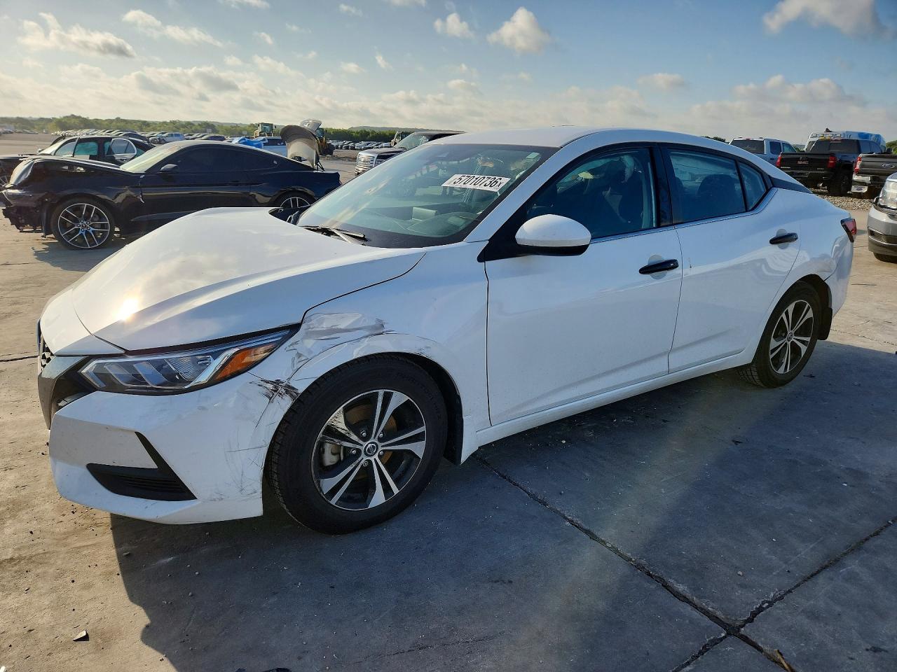 2022 NISSAN SENTRA SV | 3N1AB8CV6NY251545 | UPCARS
