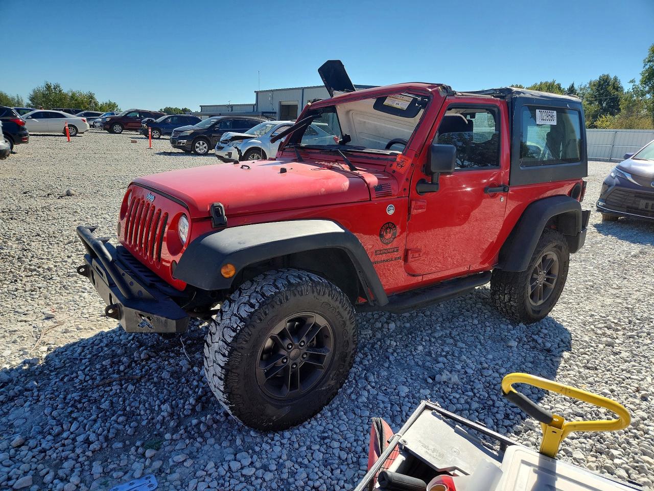 2015 JEEP WRANGLER SPORT | 1C4AJWAG5FL524722 | UPCARS