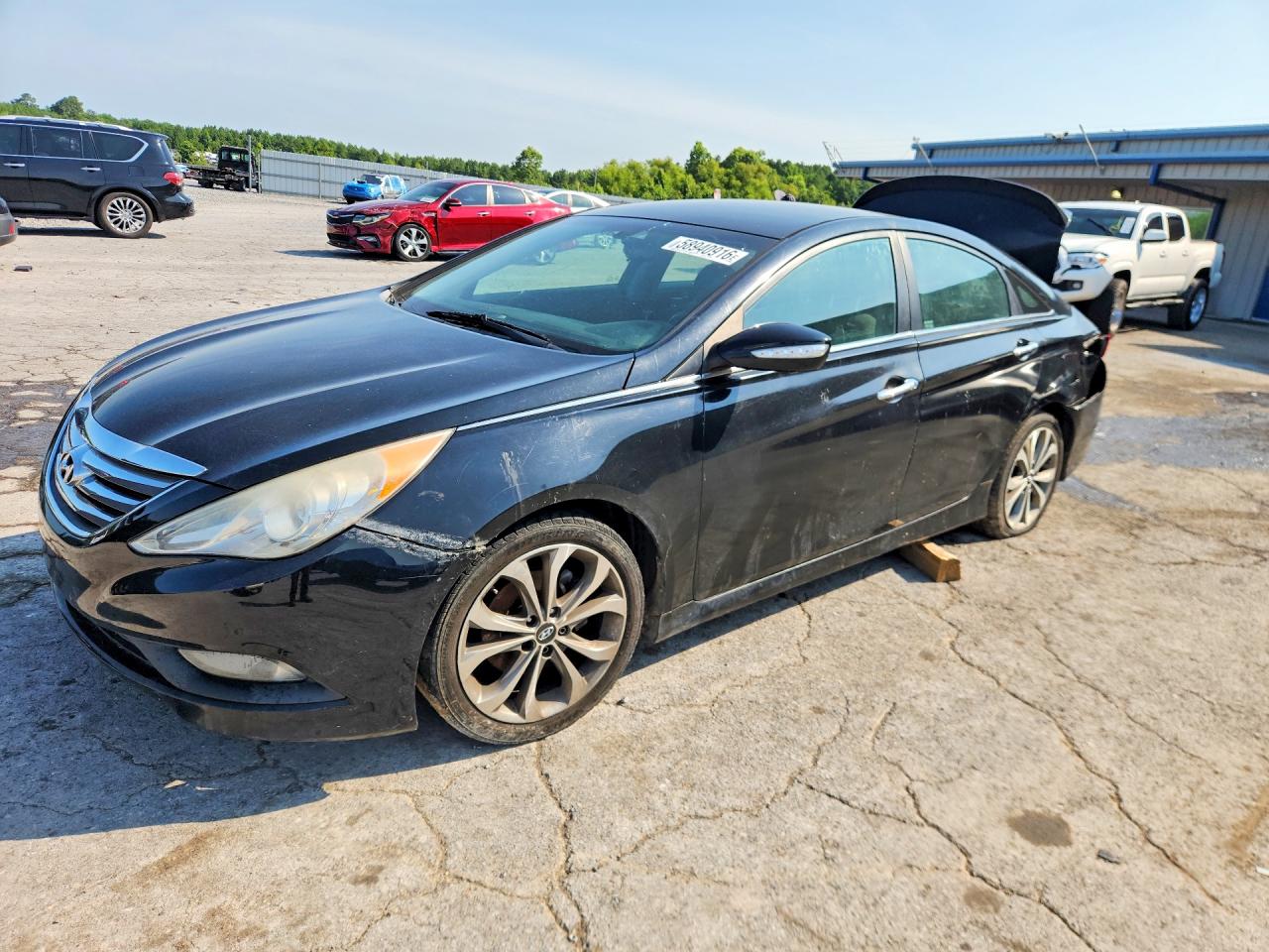 2014 HYUNDAI SONATA SE | 5NPEC4AC8EH845833 | UPCARS