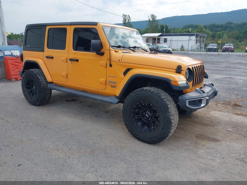 2018 JEEP WRANGLER UNLIMITED SAHARA 4X4 | 1C4HJXEG2JW131797 | UPCARS