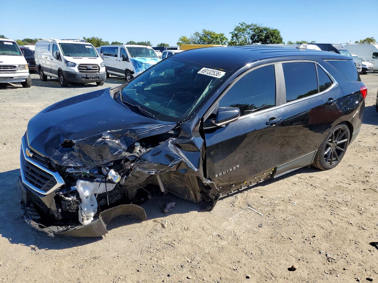 2021 CHEVROLET EQUINOX LT | 2GNAXUEV0M6126407 | UPCARS