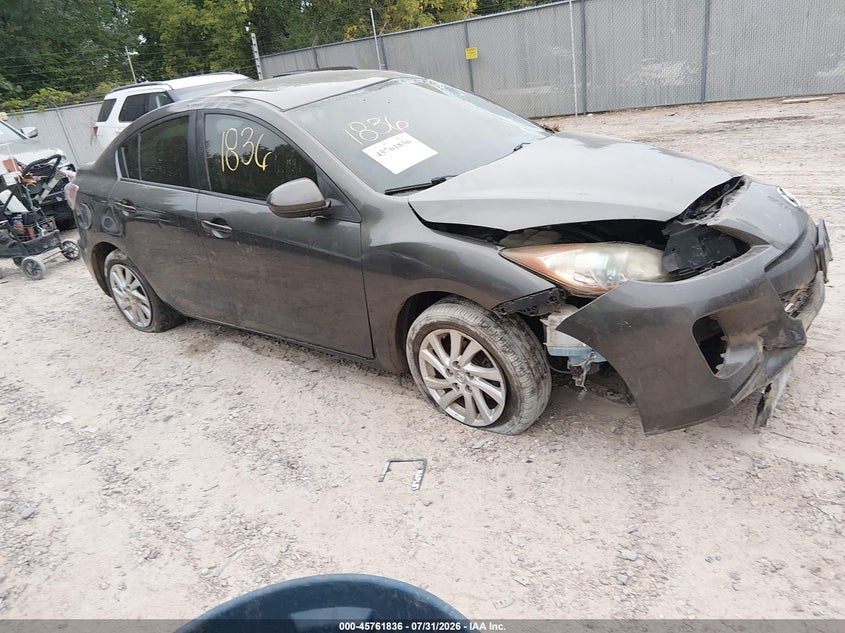 2012 MAZDA MAZDA3 I TOURING | JM1BL1V74C1623082 | UPCARS