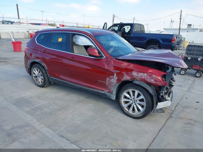2013 BMW X3 XDRIVE28I | 5UXWX9C58D0A14866 | UPCARS