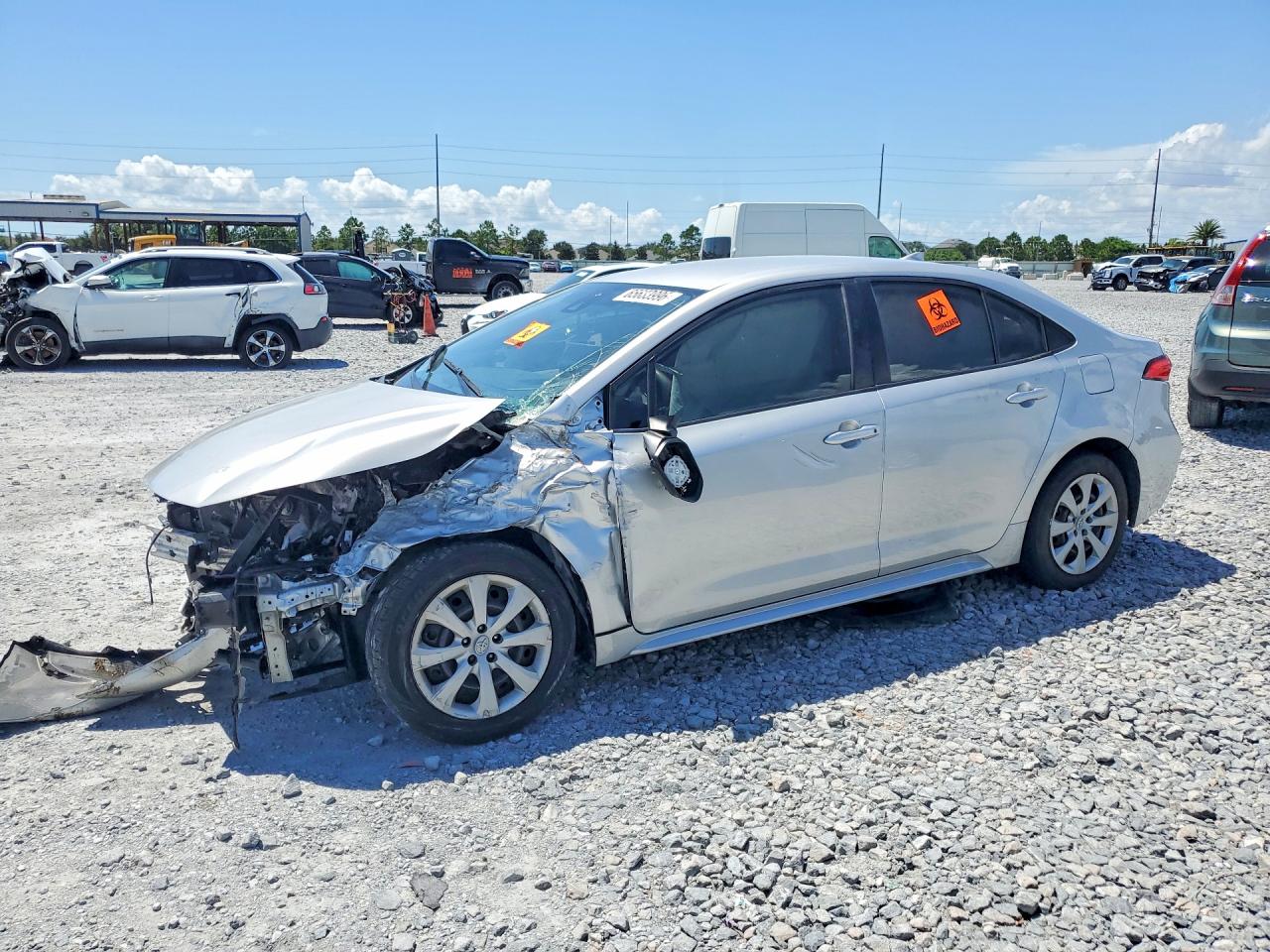 2022 TOYOTA COROLLA LE | JTDEPMAE4NJ214865 | UPCARS