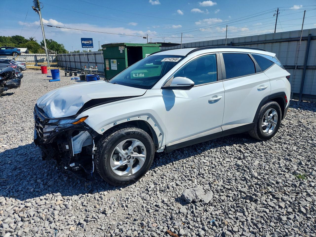 2022 HYUNDAI TUCSON SEL | 5NMJB3AE0NH147050 | UPCARS