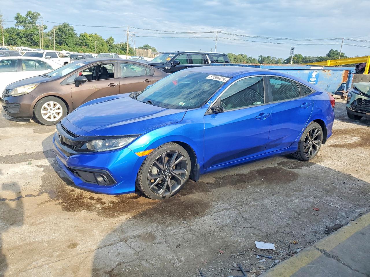 2020 HONDA CIVIC SPORT | 19XFC2F86LE030416 | UPCARS