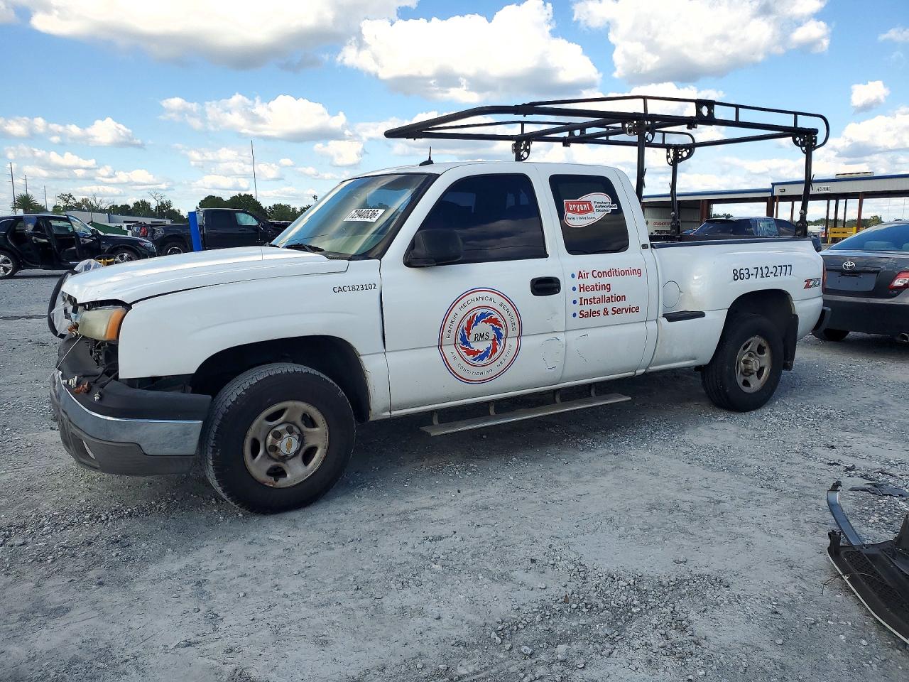2003 CHEVROLET SILVERADO K1500 | 1GCEK19T93Z322879 | UPCARS