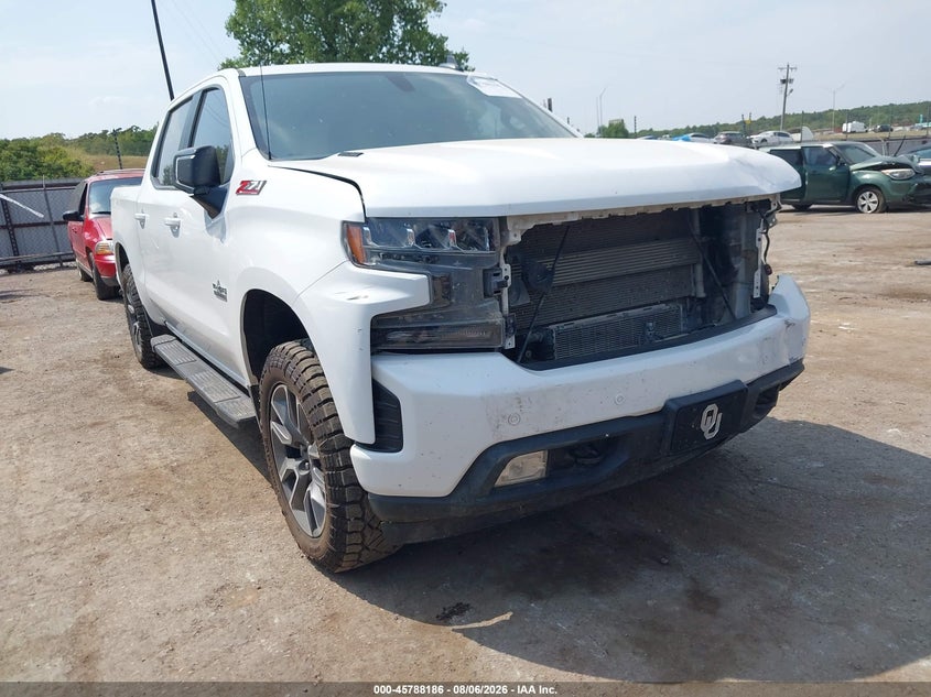 2021 CHEVROLET SILVERADO 1500 4WD  SHORT BED RST | 3GCUYEET4MG100775 | UPCARS