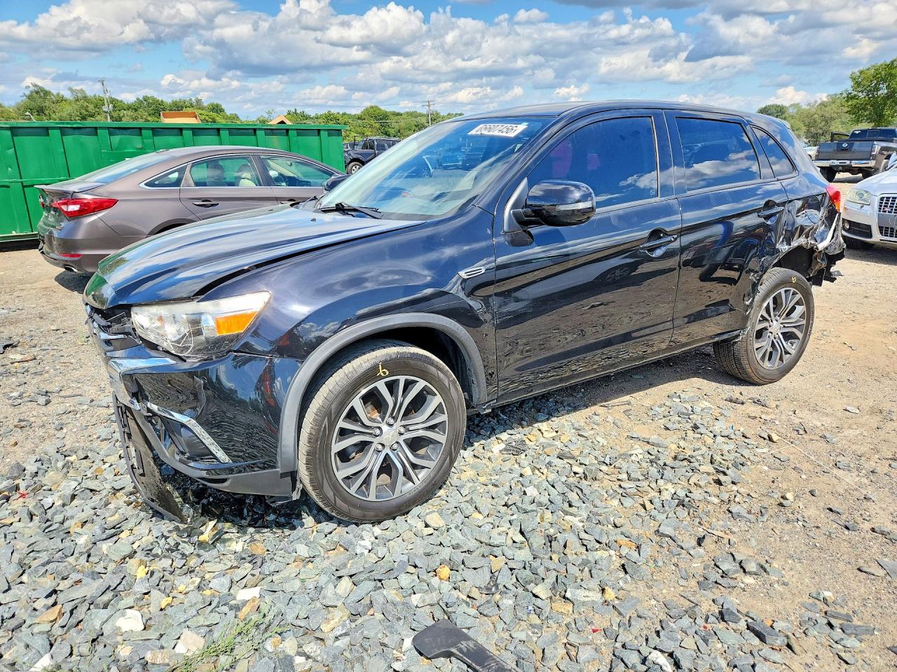 2019 MITSUBISHI OUTLANDER ES | JA4AR3AU2KU036145 | UPCARS