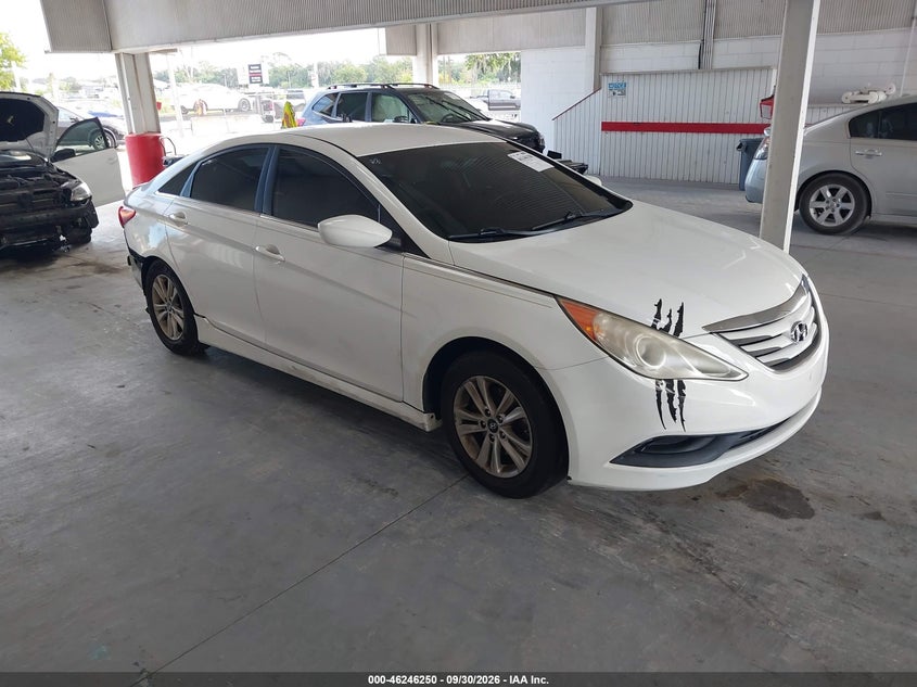 2014 HYUNDAI SONATA GLS | 5NPEB4AC4EH876497 | UPCARS