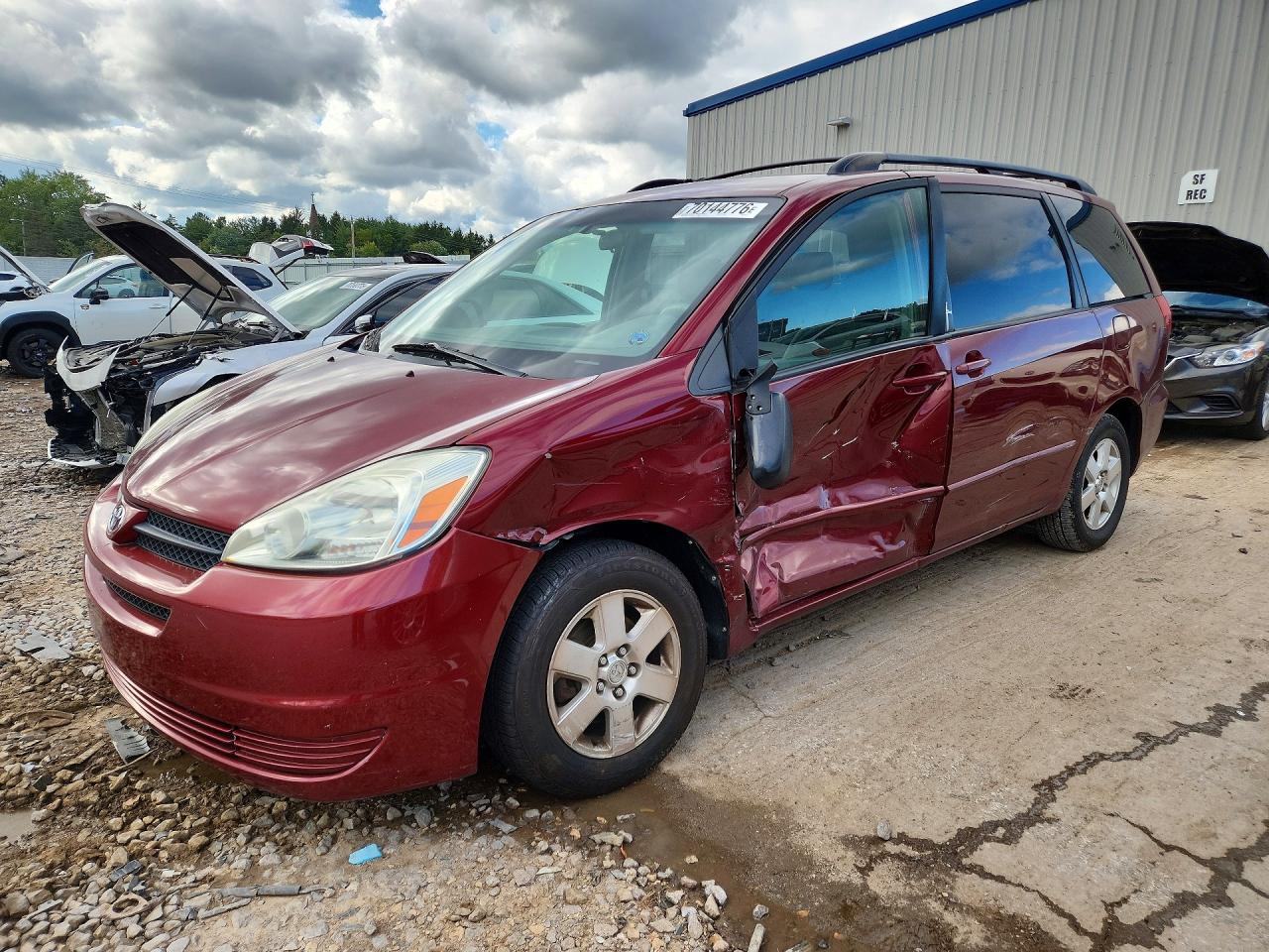 2004 TOYOTA SIENNA LE 8 PASSENGER | 5TDZA23C54S040924 | UPCARS