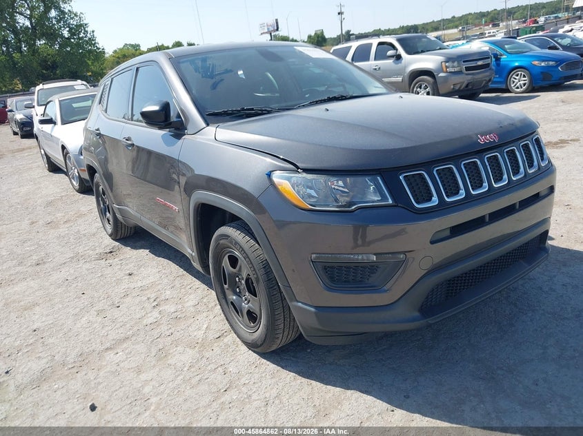 2018 JEEP COMPAS SPORT FWD | 3C4NJCABXJT204135 | UPCARS