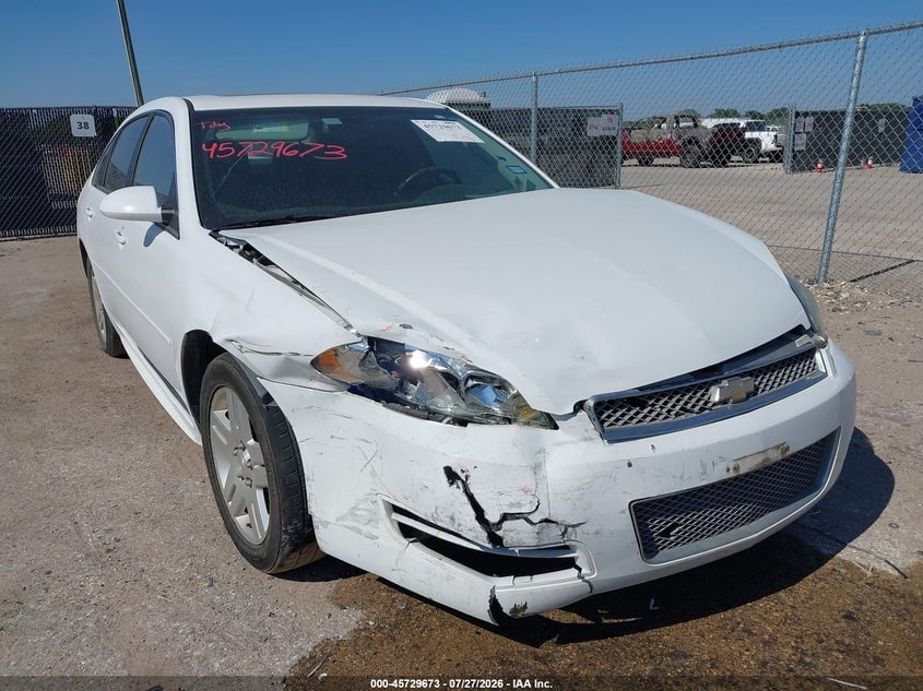 2013 CHEVROLET IMPALA LT | 2G1WG5E37D1126350 | UPCARS