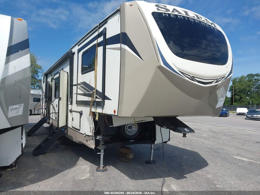 2022 FOREST RIVER SALEM TRAVEL TRAILER | 4X4FSBP28NV009427 | UPCARS