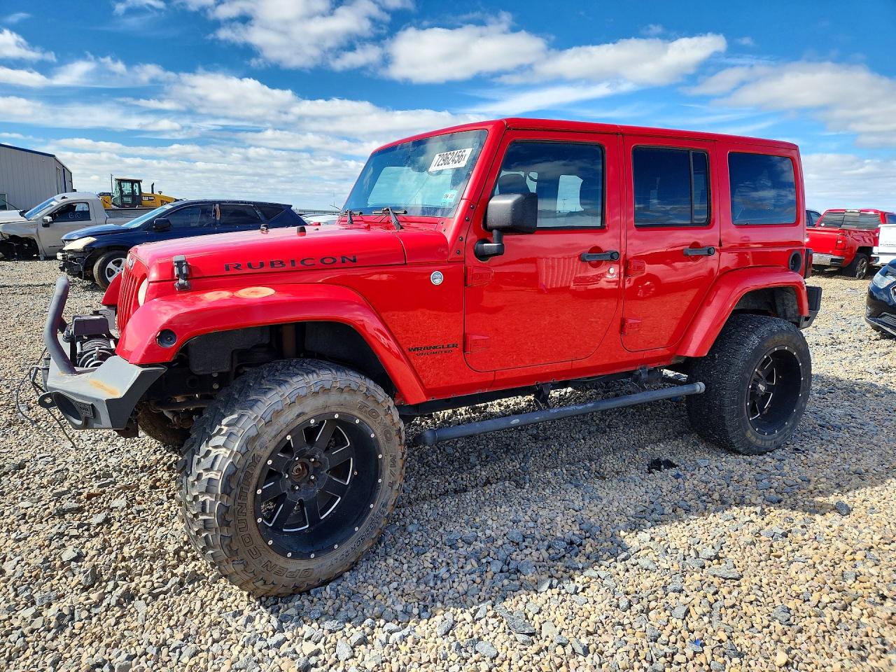 2014 JEEP WRANGLE RUBICON | 1C4BJWFG7EL325828 | UPCARS